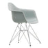 Cadeira de Braços em Plástico Eames DAR / Base Cromada